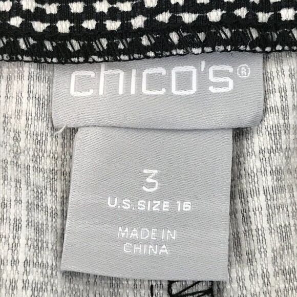 Chico's So Slimming Brigitte Pom-Pom Crops Women's Plus Size 16 Pockets Stretch - Picture 8 of 12